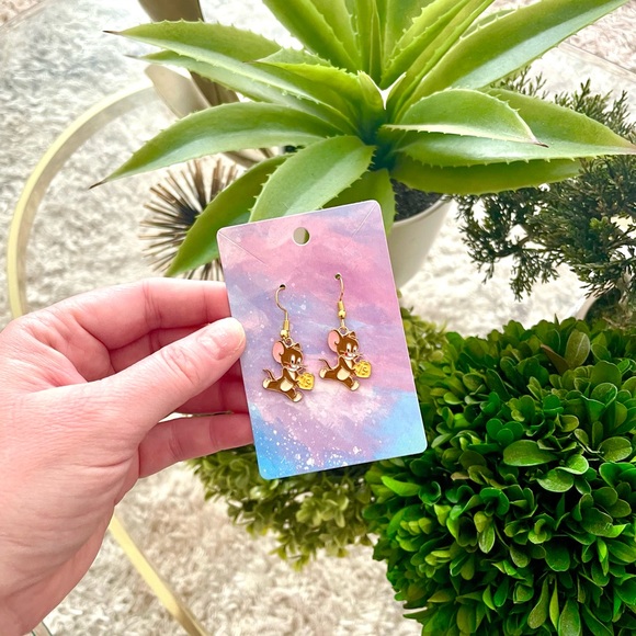 Tom And Jerry Earrings - Picture 3 of 4